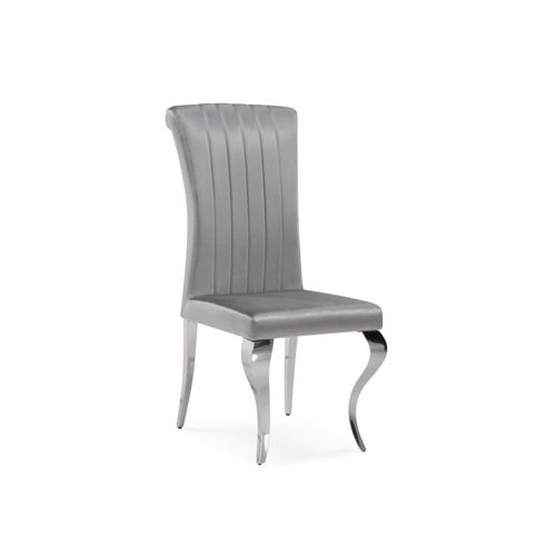 Стул Lund dark grey / steel
