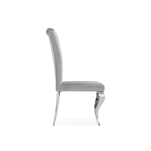 Стул Lund dark grey / steel
