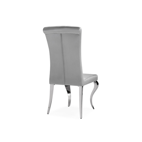 Стул Lund dark grey / steel