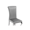 Стул Lund dark grey / steel