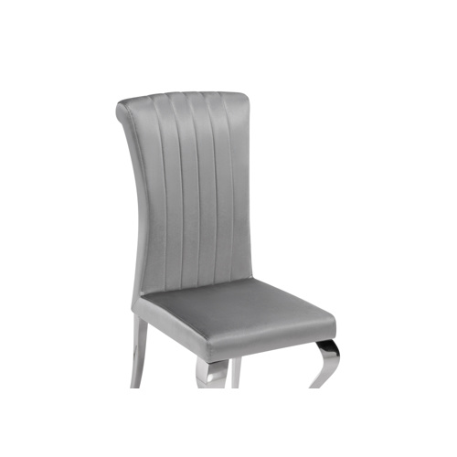 Стул Lund dark grey / steel
