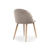 Стул на металлокаркасе Aldo beige, wood