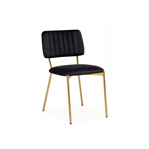 Стул на металлокаркасе Armond black, gold