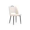 Стул на металлокаркасе Barton beige, black