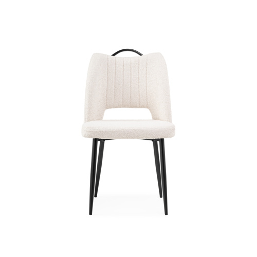 Стул на металлокаркасе Barton beige, black