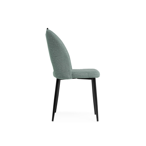 Стул на металлокаркасе Barton oliva, black