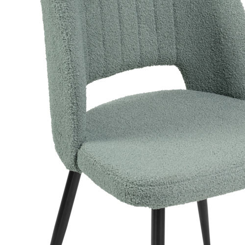 Стул на металлокаркасе Barton oliva, black