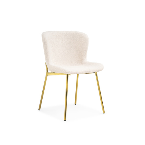 Стул на металлокаркасе Basket beige, gold