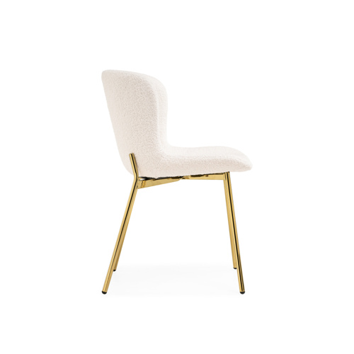 Стул на металлокаркасе Basket beige, gold
