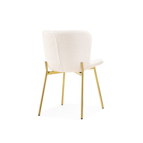 Стул на металлокаркасе Basket beige, gold