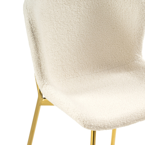 Стул на металлокаркасе Basket beige, gold
