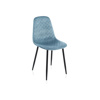 Стул на металлокаркасе Capri голубой