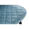 Стул на металлокаркасе Capri голубой