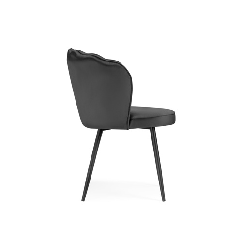 Стул на металлокаркасе Coral grey, black