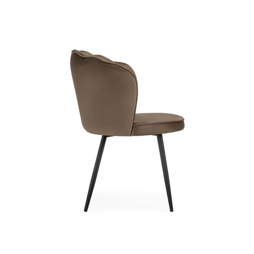 Стул на металлокаркасе Coral сappuccino, black