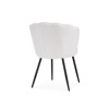 Стул на металлокаркасе Coral white, black