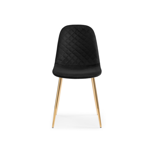 Стул на металлокаркасе Dabl black, gold
