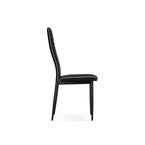 Стул на металлокаркасе DC2-001 black, white