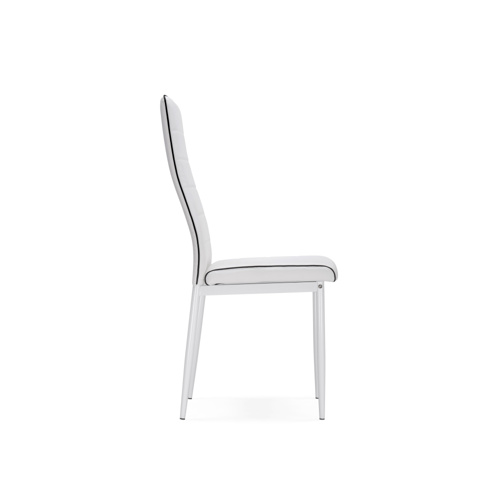 Стул на металлокаркасе DC2-001 white, black