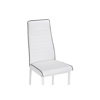 Стул на металлокаркасе DC2-001 white, black