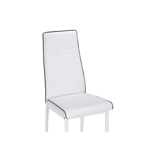 Стул на металлокаркасе DC2-001 white, black