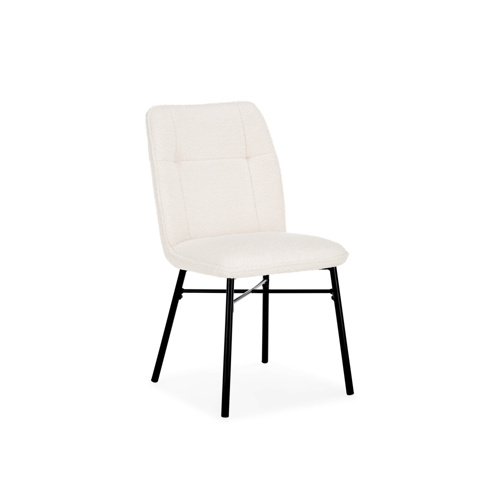Стул на металлокаркасе Denis beige, black