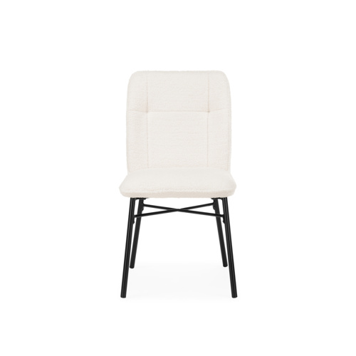 Стул на металлокаркасе Denis beige, black
