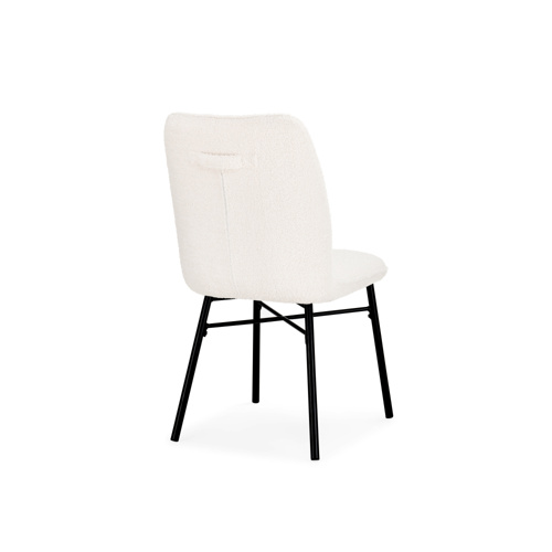 Стул на металлокаркасе Denis beige, black