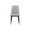 Стул на металлокаркасе Flor light gray, black