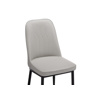 Стул на металлокаркасе Flor light gray, black