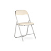Стул на металлокаркасе Fold 1 складной beige, chrome