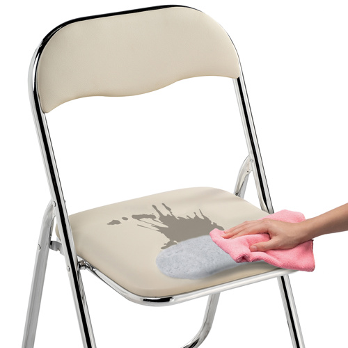 Стул на металлокаркасе Fold 1 складной beige, chrome