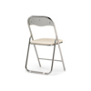 Стул на металлокаркасе Fold 1 складной beige, chrome