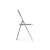 Стул на металлокаркасе Fold 1 складной white, chrome