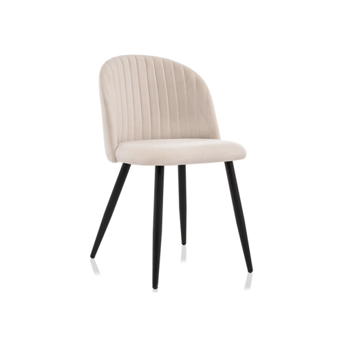Стул на металлокаркасе Gabi 1 beige, black