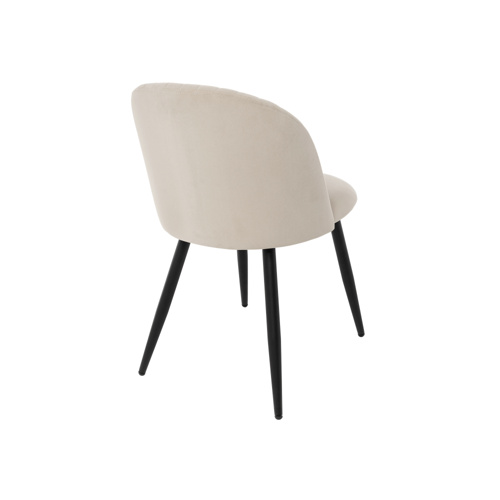 Стул на металлокаркасе Gabi 1 beige, black