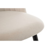 Стул на металлокаркасе Gabi 1 beige, black