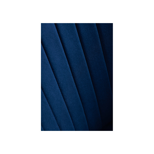 Стул на металлокаркасе Gabi 1 dark blue, black