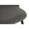 Стул на металлокаркасе Gabi 1 dark gray, black