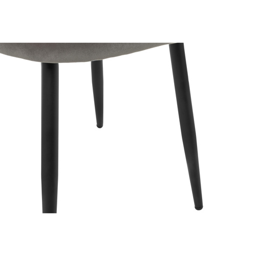 Стул на металлокаркасе Gabi 1 dark gray, black