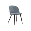 Стул на металлокаркасе Gabi 1 gray, black