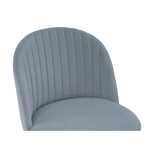Стул на металлокаркасе Gabi 1 gray, black