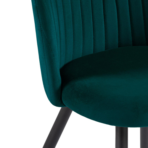 Стул на металлокаркасе Gabi 1 green, black