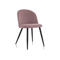 Стул на металлокаркасе Gabi 1 light purple, black Стул на металлокаркасе Gabi 1 light purple, black