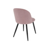 Стул на металлокаркасе Gabi 1 light purple, black