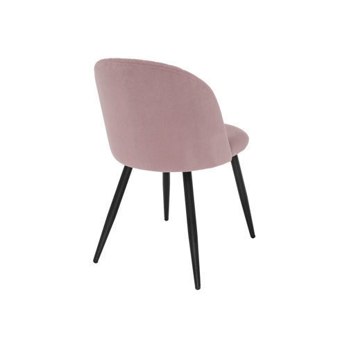 Стул на металлокаркасе Gabi 1 light purple, black