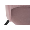 Стул на металлокаркасе Gabi 1 light purple, black