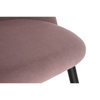 Стул на металлокаркасе Gabi 1 light purple, black