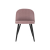 Стул на металлокаркасе Gabi 1 light purple, black