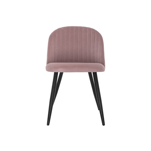 Стул на металлокаркасе Gabi 1 light purple, black
